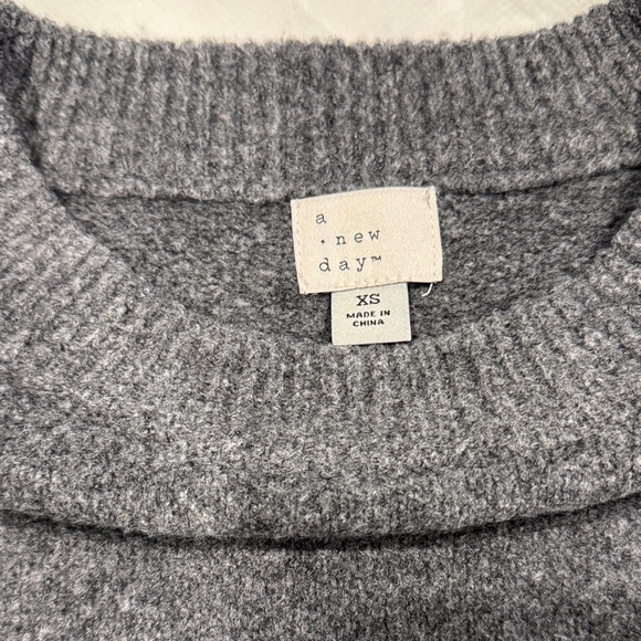 a new day Dark Gray Crewneck Sweater - Picture 2 of 3